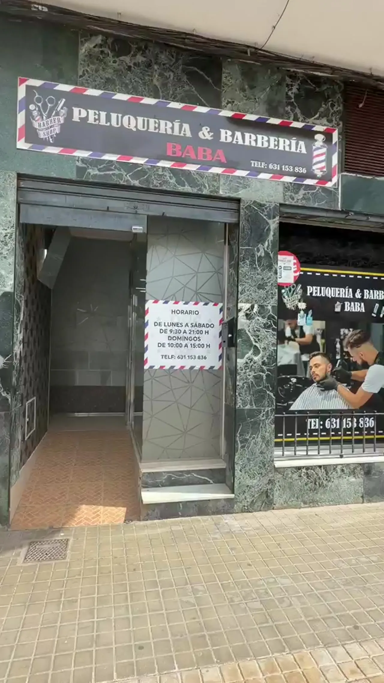 Interior de Baba Peluquería & Barbería Moncada